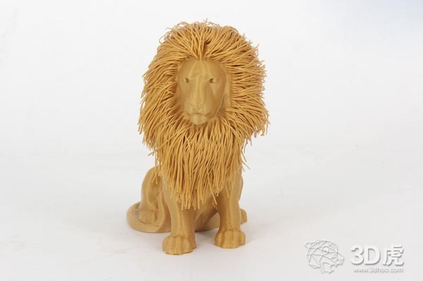 揭秘：長毛獅子是怎樣3D打印出來的？